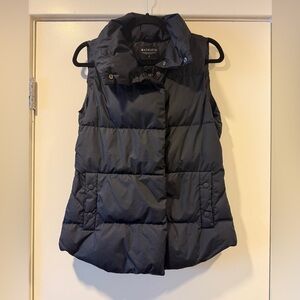 Athleta Women's Black Puffer Vest
